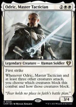 Odric, Master Tactician CMM-46 Rare Excellent Englisch