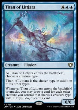 Titan of Littjara (V.1) XCMM-728 Rare Near Mint Deutsch