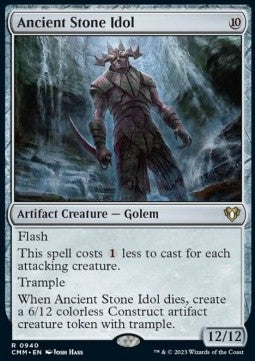 Ancient Stone Idol XCMM-940 Rare Near Mint Englisch