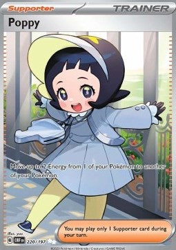 Poppy OBF-220 Ultra Rare EX Deutsch