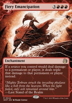 Fiery Emancipation WOT-42 Rare Near Mint Englisch