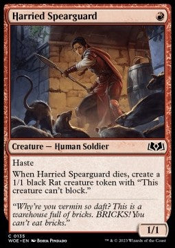 Harried Spearguard WOE-135 Common Near Mint Englisch