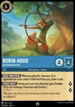 Robin Hood - Unrivaled Archer 1TFC-157 Super Rare Near Mint Englisch