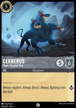 Zerberus - Dreiköpfiger Hund 1TFC-176 Common Boosterfrisch Deutsch Foil