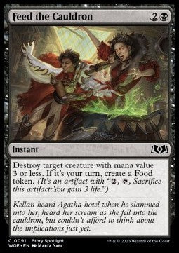 Feed the Cauldron WOE-91 Common Near Mint Englisch