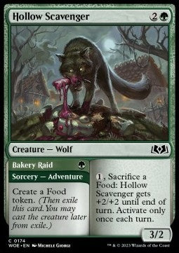 Hollow Scavenger // Bakery Raid WOE-174 Common Near Mint Englisch