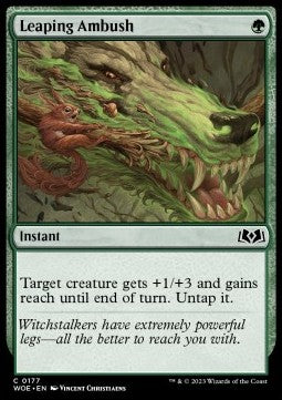 Leaping Ambush WOE-177 Common Near Mint Englisch