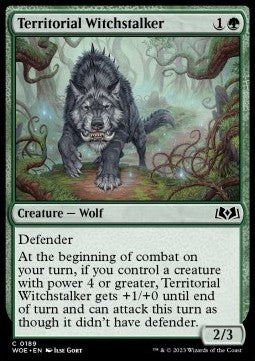 Territorial Witchstalker WOE-189 Common Near Mint Englisch