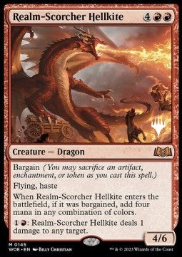 Reichsversengender Höllendrache (V.2) PWOE-145 Mythic Near Mint Deutsch