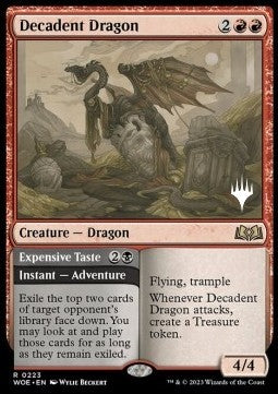 Decadent Dragon // Teurer Geschmack (V.2) PWOE-223 Rare Near Mint Deutsch