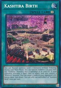 Kashtira-Geburt MP23-DE200 Secret Rare Near Mint Deutsch 1. Auflage