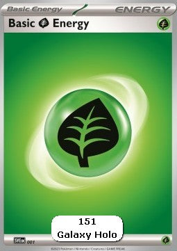 Grass Energy SVE-001 Holo Rare Excellent Englisch