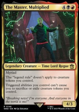 The Master, Multiplied WHO-146 Rare Near Mint Englisch Foil