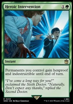 Heroic Intervention WHO-233 Rare Near Mint Englisch