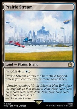 Prairie Stream WHO-295 Rare Excellent Englisch