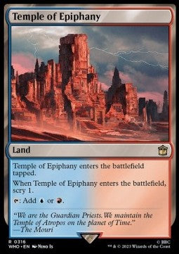 Tempel der Eingebung WHO-316 Rare Excellent Deutsch