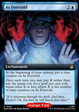 As Foretold (V.3) XWHO-1060 Rare Near Mint Englisch Foil