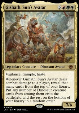 Gishath, Sun's Avatar LCI-229 Mythic Excellent Englisch