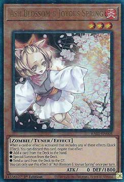 Aschenblüte & Freudiger Frühling (V.7) RA01-008 Ultimate Rare Near Mint Deutsch 1. Auflage