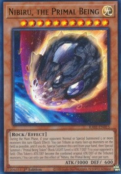 Nibiru, das Urwesen (V.2) RA01-015 Ultra Rare Near Mint Deutsch 1. Auflage