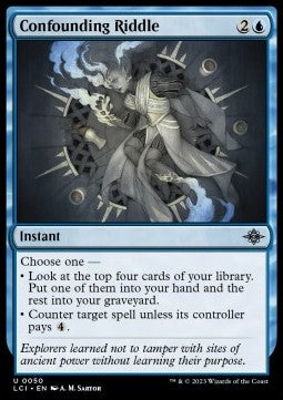 Confounding Riddle LCI-50 Uncommon Near Mint Englisch