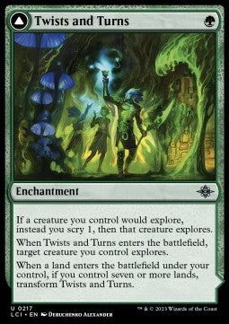 Twists and Turns // Mycoid Maze LCI-217 Uncommon Near Mint Englisch