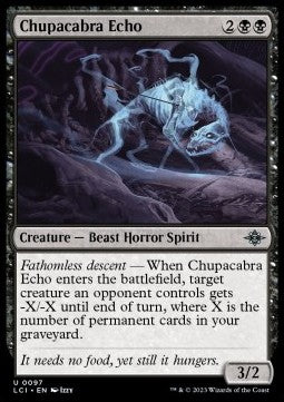 Chupacabra Echo LCI-97 Uncommon Excellent Englisch