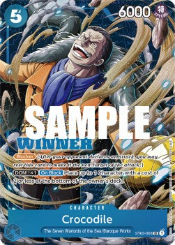 Crocodile (ST03-003) (V.2) UP Super Rare Boosterfrisch Englisch