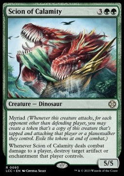 Scion of Calamity LCC-93 Rare Excellent Englisch