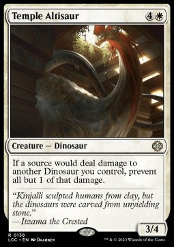 Temple Altisaur LCC-138 Rare Excellent Englisch