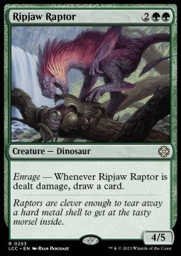 Ripjaw Raptor LCC-253 Rare Good Englisch