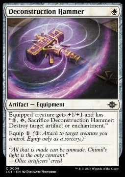 Deconstruction Hammer LCI-9 Common Near Mint Englisch