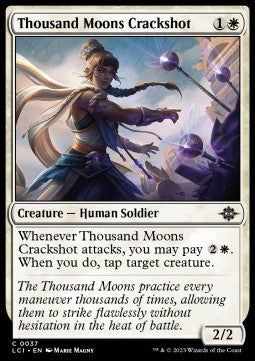 Thousand Moons Crackshot LCI-37 Common Excellent Englisch
