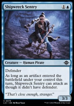 Shipwreck Sentry LCI-75 Common Excellent Englisch