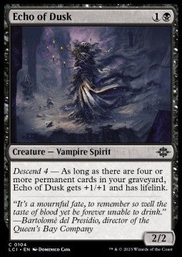 Echo of Dusk LCI-104 Common Near Mint Englisch
