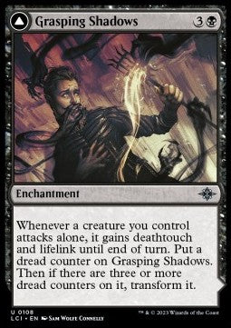 Grasping Shadows // Shadows' Lair LCI-108 Uncommon Near Mint Englisch
