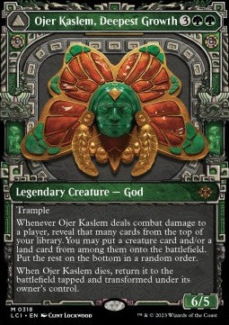Ojer Kaslem, Tiefstes Wachstum // Tempel der Kultivierung XLCI-318 Mythic Near Mint Deutsch