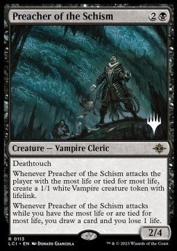 Preacher of the Schism PLCI-113 Rare Near Mint Englisch