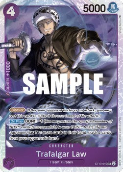 Trafalgar Law (ST10-010) ST-10 Super Rare Excellent Englisch