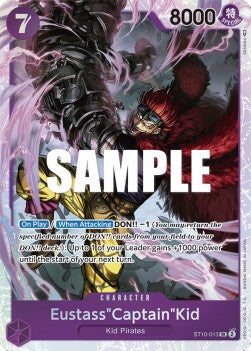 EustassCaptainKid (ST10-013) ST-10 Super Rare Excellent Englisch