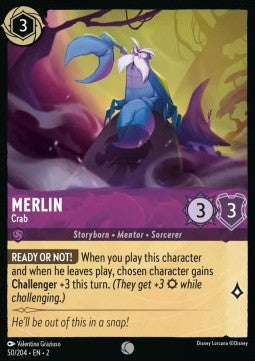 Merlin - Krabbe 2ROF-50 Common EX Deutsch