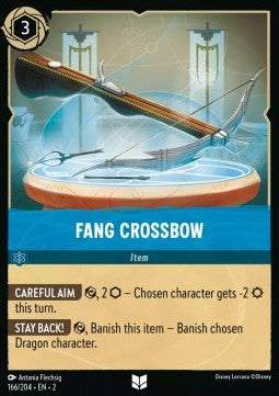 Armbrust aus Zahn 2ROF-166 Uncommon Near Mint Deutsch Foil