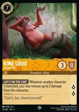 King Louie - Der größte Klettermax 2ROF-12 Super Rare Near Mint Deutsch Foil
