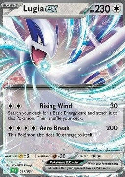 Lugia ex CLV-017 Fixed Near Mint Englisch