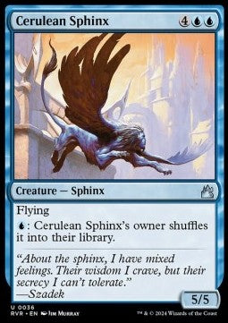 Cerulean Sphinx RVR-36 Uncommon Near Mint Englisch