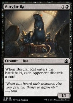 Burglar Rat RVR-69 Common Near Mint Englisch