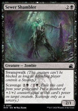 Sewer Shambler RVR-91 Common Near Mint Englisch