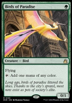 Birds of Paradise RVR-133 Rare Near Mint Englisch