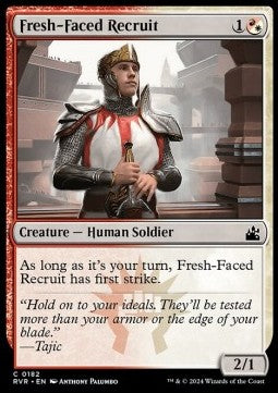 Fresh-Faced Recruit RVR-182 Common Near Mint Englisch