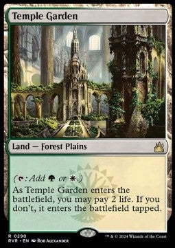 Temple Garden RVR-290 Rare Excellent Englisch